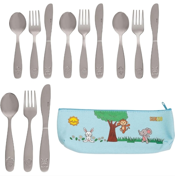 Other - Stainless Steel Kids Silverware 12 Piece